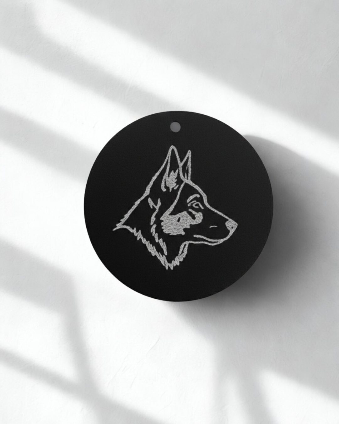 Chapa Identificación "Retrato Noble"