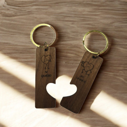 Set de Llaveros: "Mi Otra Mitad"