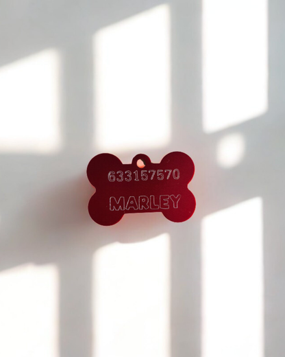 Chapa Identificación "Huesito Seguro"